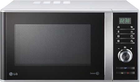 LG mh6382btb Horno a microondas + Grill Potencia 800 W 23 L Plata: Amazon.es: Hogar