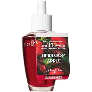 Bath and Body Works Heirloom Apple Wallflowers Home Fragrance Refill 0.8 Fluid Ounce