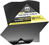The Magnet Shop TMS A4 Magnetic Sheets 0.5mm 10 Pack for Crafts