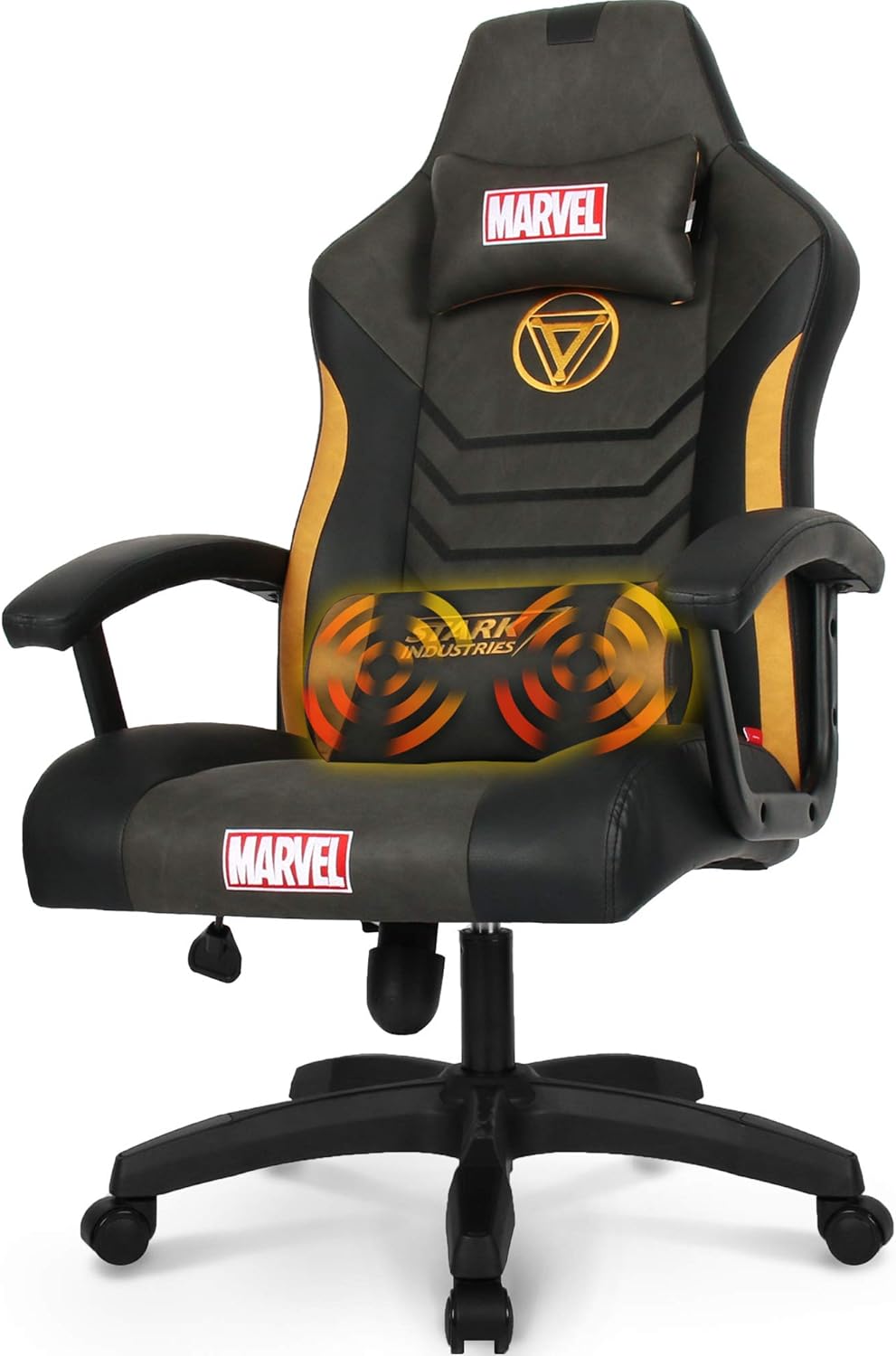 Premium Gaming Racing Chair: Licensed Iron Man Marvel Collection Home