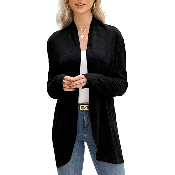 Red Elegant Feather Cuff Cardigan for Women: Stylish