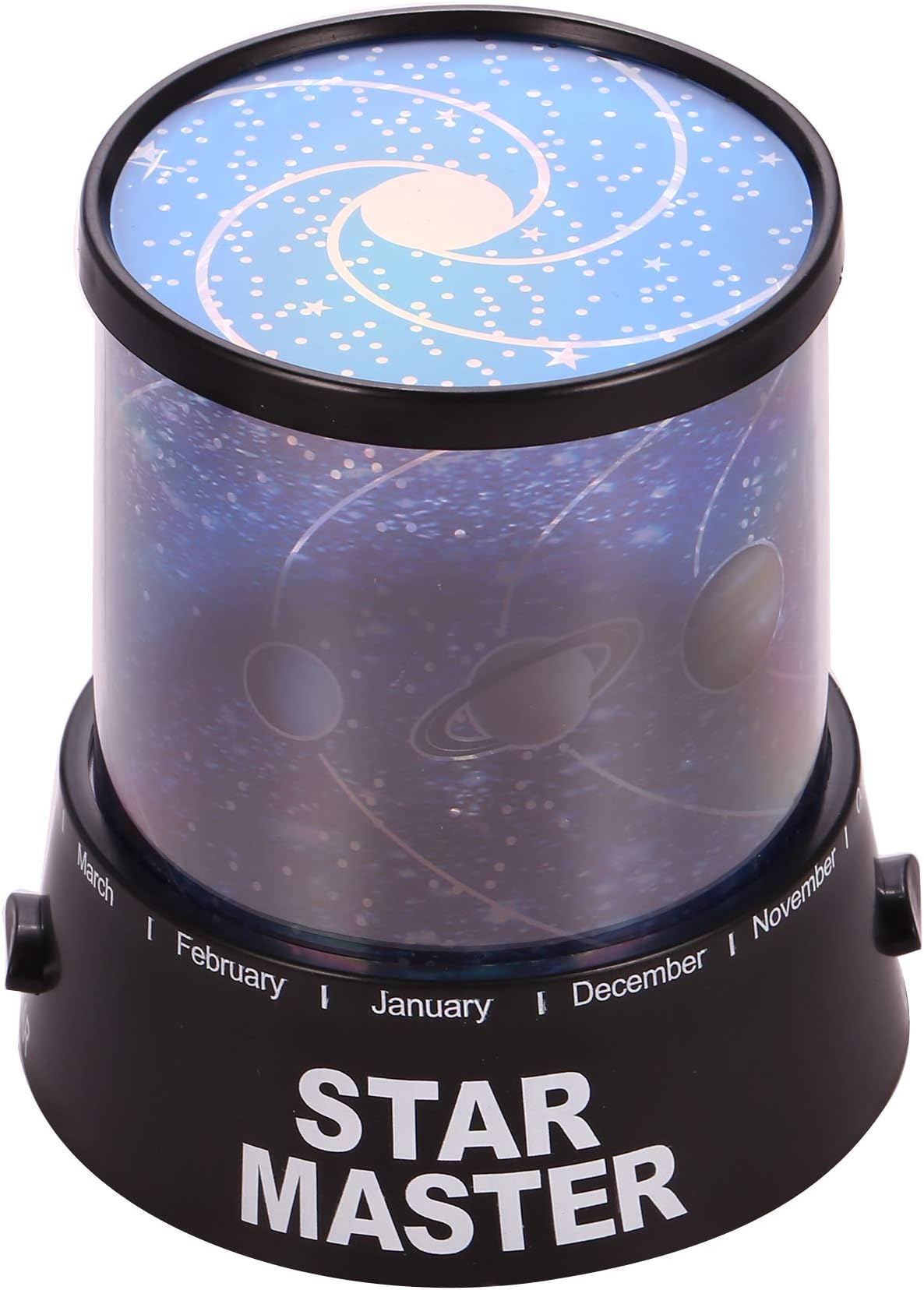 Xinnio Sholdnut LED Night Light Projector Starry Sky Star Moon Master Children Kids Baby Sleep Romantic Projection Lamp Night Lights