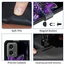 ACWDMKH for Motorola Edge 2024 Case,for Motorola
