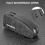ROCKBROS Bike Frame Bag 1.6L Waterproof Front Triangle Pouch 2 Zippers view 4