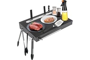 GRIMATE Side Shelf for Pit Boss 71505 PB500LX1 for Pit Boss Pellet Grill Accessories