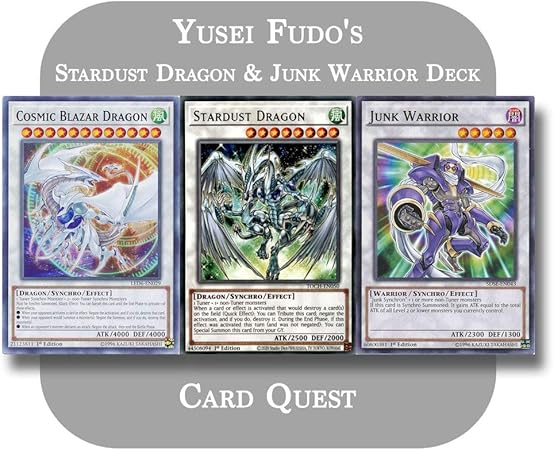 Amazon 遊戯王 5d S 不動結生の完全スターダストドラゴン ジャンク戦士シンクロデッキ トレカ 通販
