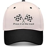 Stitchverse Adjustable Baseball Cap, Breathe Unisex Racing Hat for Car Lovers, Trucker Hats, Snapback Caps for Men & Women