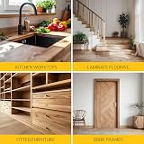 Sika Everbuild Timber and Laminate Sealant Oak 290ml Permanently Flexible view 8