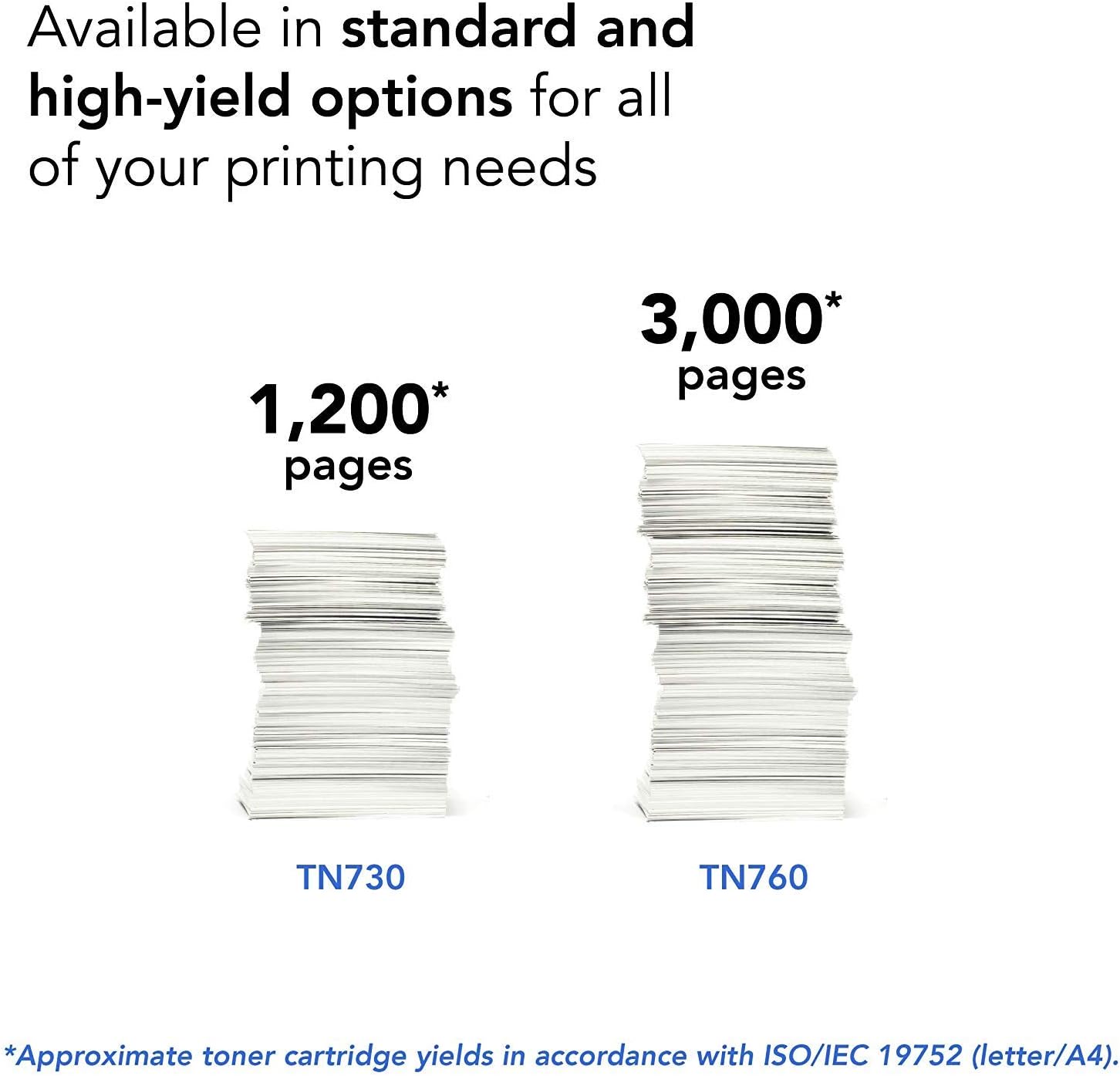 Brother Genuine Cartridge TN760 High Yield Black Toner: Office Products