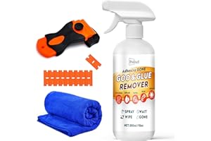 POLIXEL Adhesive Remover for Car Goo & Glue Remover Sticker Remover for Stickers, Labels, Decals, Residue, Tape, Grease, Tar Safe on Car Paint, Glass, Metal, Plastic Surfaces - 10oz/300ml