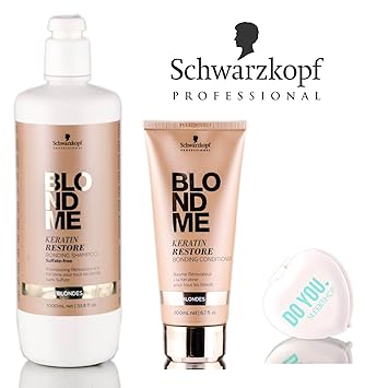 Amazon Com Schwarzkopf Blond Me Keratin Restore Bonding Sulfate
