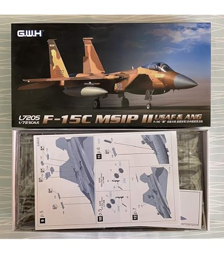 Amazon.com: Great Wall Hobby 1/48 F-15E Strike Eagle Dual Roles