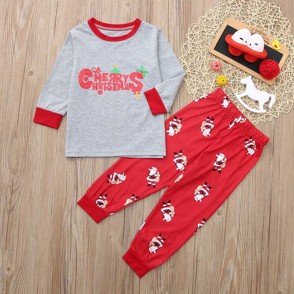 santa baby family pajamas