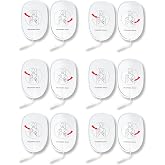AED Trainer Pads,6 Packs Replacement Pads for AED Training Only (Adult Pads)