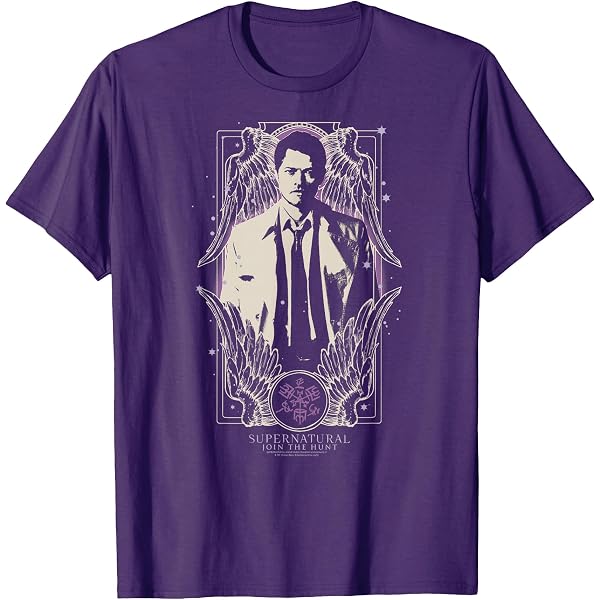 Vendax Castiel - Angel of The Lord T-Shirt Donna Grigio