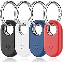 SZJCLTD for Samsung Smart Tag 2 Case with Pin for Kids, 4 Pack