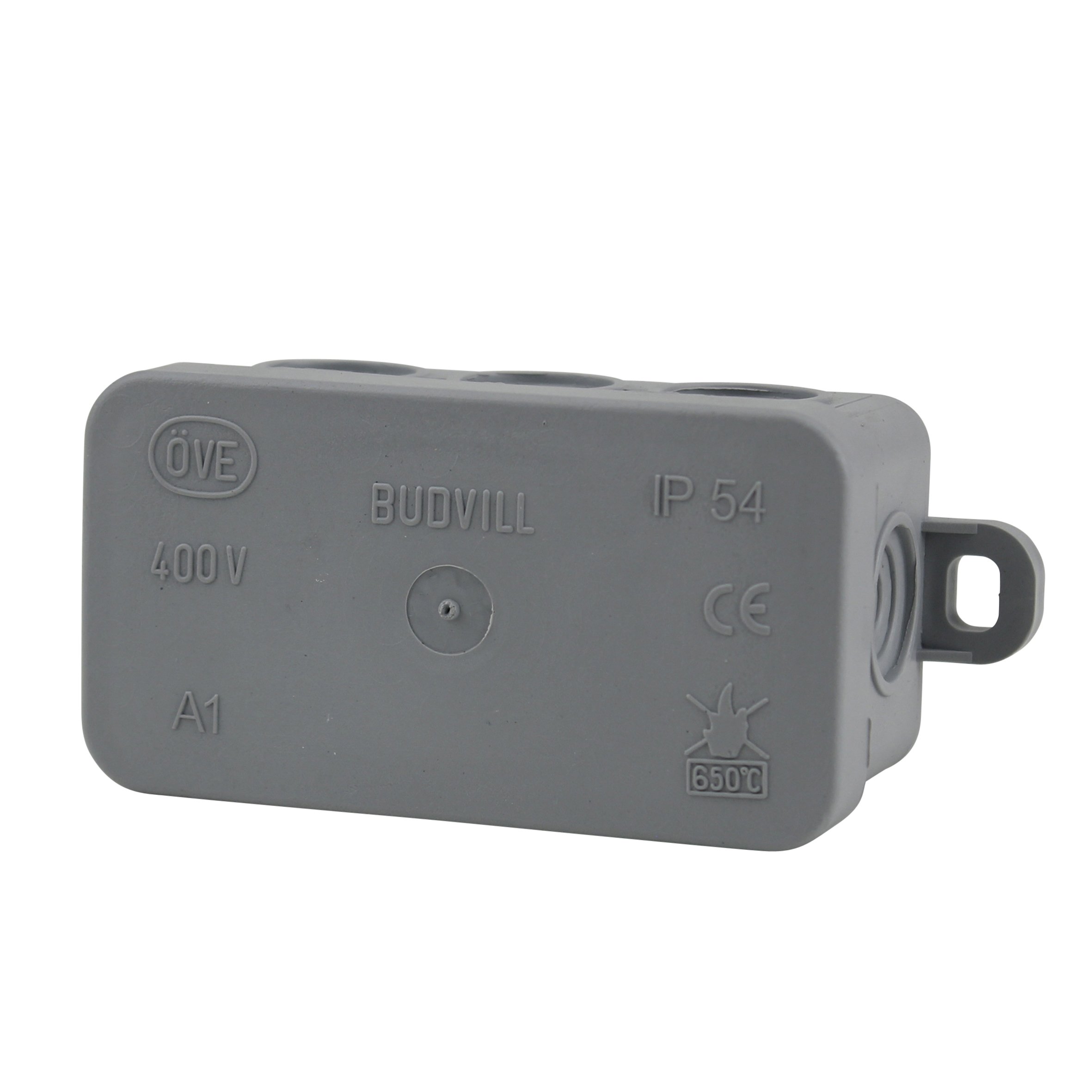 Sonstige 41122L AP Electric Junction Box IP54 75 x 37 x 40 mm, Gray