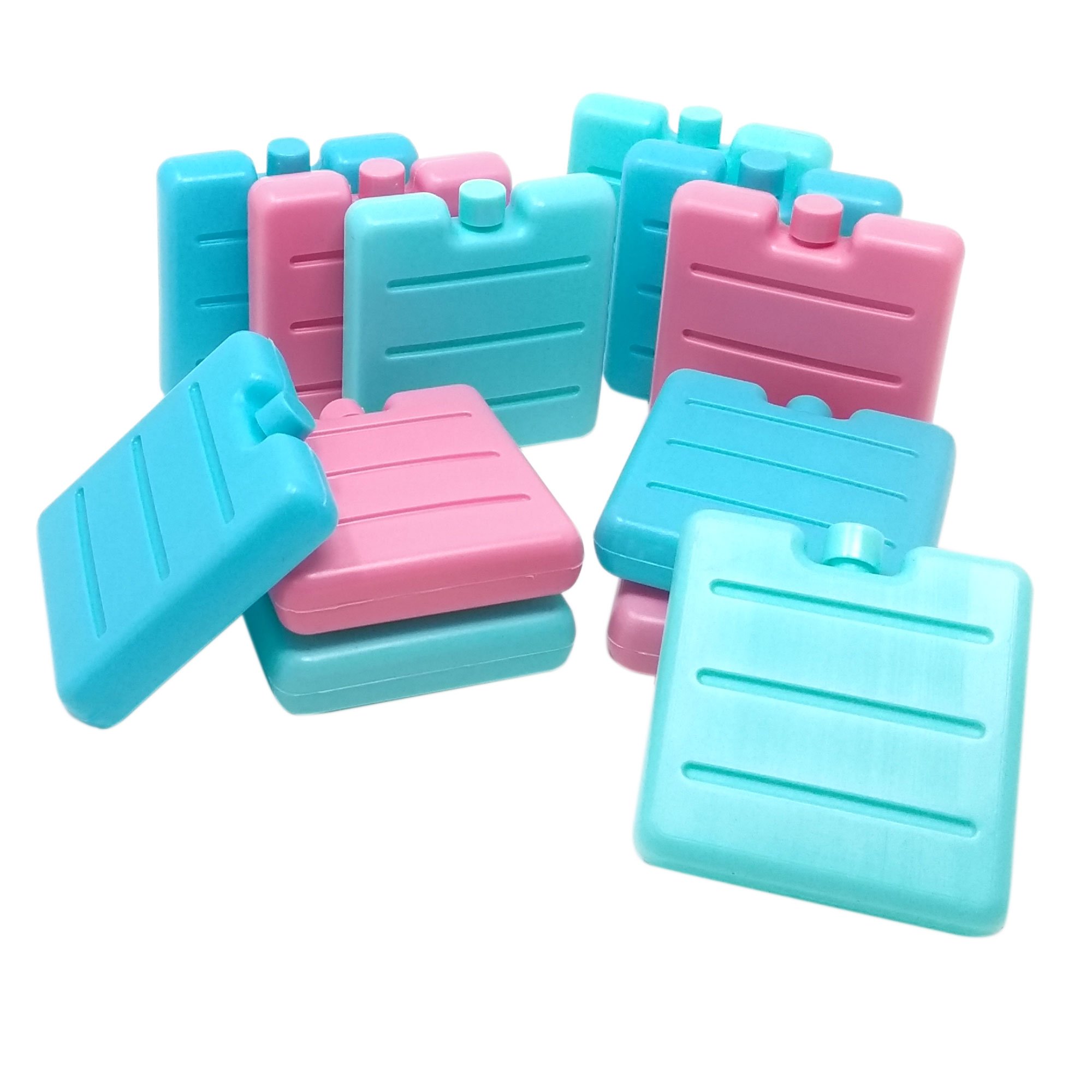 ToCi Small Ice Packs: Blue, Pink and Green, 12 (EU)