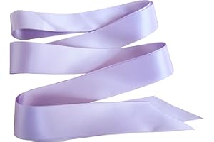 Oyabridal 1.6'' Girl Wide Satin Ribbon Sash Belt for Dress Bridal Women Ladies Wedding Party Ribbon Sashes