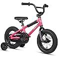 cubsala 12 14 16 18 Inch Kids Bike BMX Style Bicycle with Training Wheels Coaster Brake for 1-10 Years Old Toddlers Boys Girls Multiple Colors