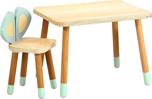 Montessori Çocuk Masa Sandalye Takımı, Çocuk Etkinlik Masası, Çocuk