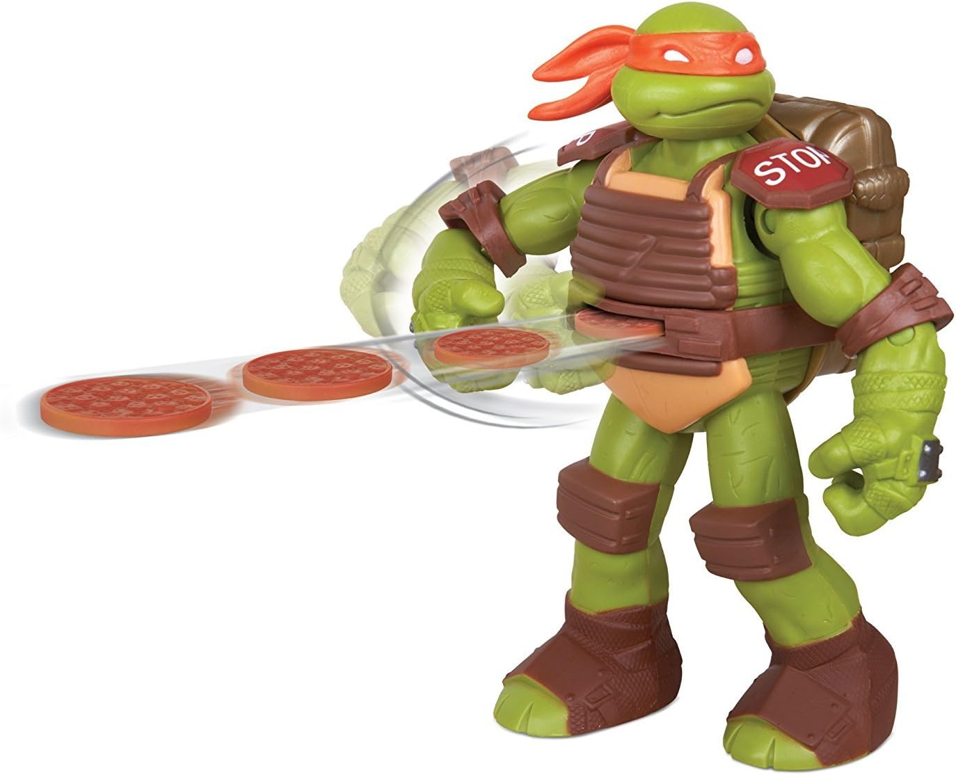 Playmates Tortues Ninja Flingers - Michelangelo Delux