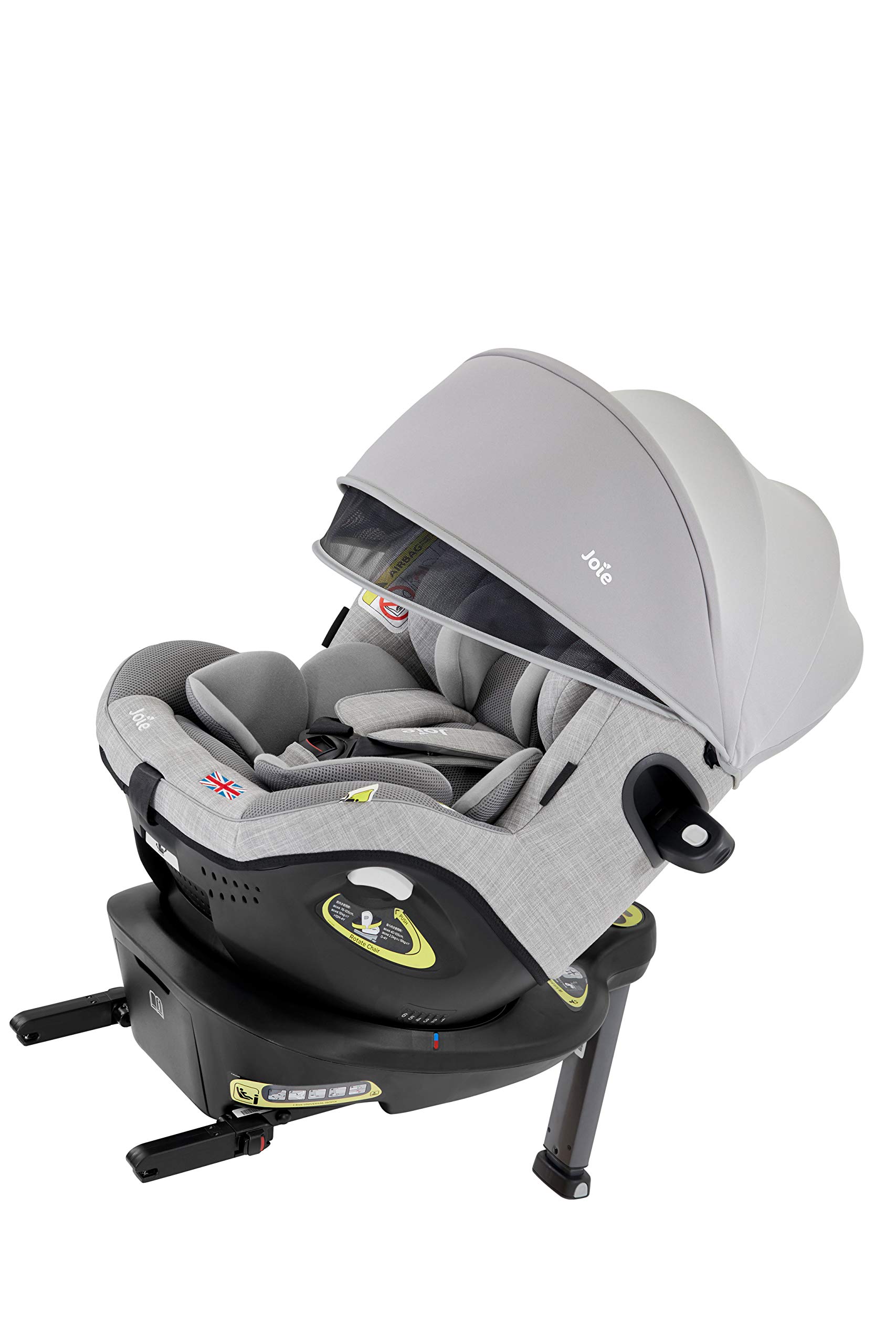 Joie(ジョイー) ISOFIX固定 アイ・アーク360°キャノピー付 グレー 0か月~ () 38011商品画像