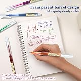 Surcotto 12-Pack 0.5mm Gel Pens Multicolor Ultra-Fine Quick-Dry Ink view 5