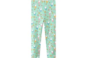 KISSOURBABY Girls Toddlers' Leggings Fashion Stretch Pants Comfortable Bottoms