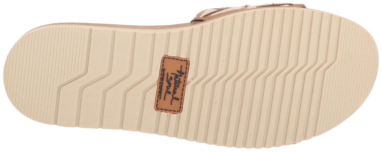 natural soul women's kiki slide sandal