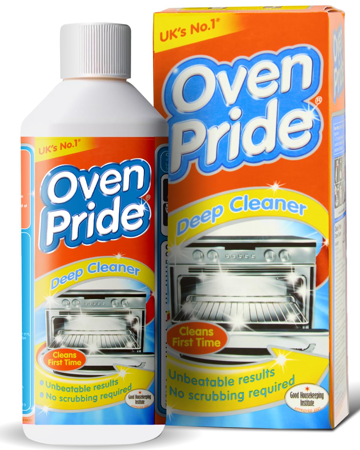 Oven Cleaner - 500ml Complete Oven Cleaning Kit with Safety Gloves & Cleaning Bag - Cleans First Time - Oven Cleaner Heavy Duty - Degreases Oven Without Scrubbing