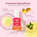 Modelones Nail Care 8in1 Ridge Filler Strengthener Rose Pink Base Coat 15ml view 4