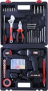 MYLEK Cordless Drill Set 18V 90-Piece Tool Kit with 1500mAh Battery Case view 6