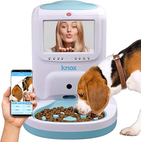 Pet Supplies Knox Automatic Pet Feeder With 2 Way Video And
