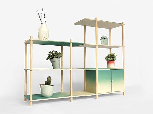 Amazon Com Gradient Modular Shelving Medium Drawers Set Tv