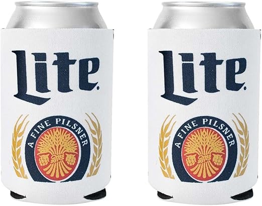 miller lite koozie