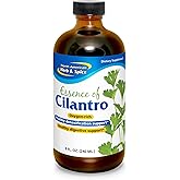 NORTH AMERICAN HERB & SPICE Essence of Pure Cilantro - 8 fl. oz. - Pure Steam Distillation of Cilantro - Essential Minerals and Nutrients - Healthy Digestive Support - Non-GMO - 8 Servings
