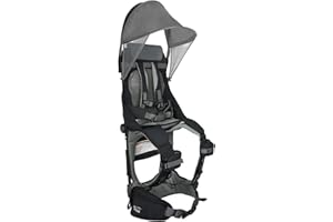 WIPHA Hiking Backpack Carrier, Lightweight Toddler Shoulder Carrier with Sun Shade, Saddle Toddler Backpack for Kids 6 Months to 2 Years Old