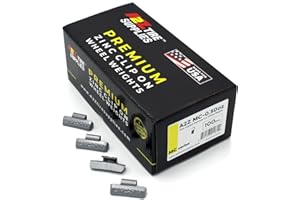 A2Z TIRE SUPPLIES MC Series Hammer on ZINC Wheel Weights Coated (0.50 oz) Box of 100 pcs