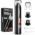 IREDOON Dog Nail Grinder Upgraded - Professional 3-Speed Super Quiet and Low Vibration Electric Pet Nail Grinder with 4 LED Lights - Painless Paws Grooming & Smoothing for Small to Large Dogs (Black)