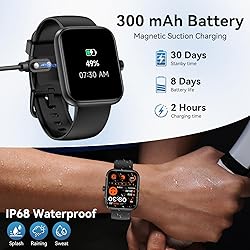 Smart Watch with Alexa Built-in, 1.83" HD