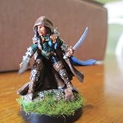 Deladrin, Female Assassin (1) – 25 Mm Miniatur Von Reaper, Unbemalt & Montagefertig