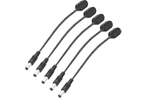 9V Battery Clip Adapter for Guitar Pedals – Universal Snap-On Power Supply Converter Compatible with Boss, MXR, Electro-Harmo