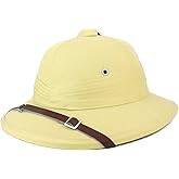 Armycrew Indian Style 100% Genuine Safari Pith Helmet Hat