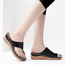 Aomigoct Sandals for Women Wedge Shoes: Comfortable