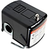 Red Lion Low Pressure Pump Cut-Off Switch for Well Pumps and Jet Pumps | 30-50 PSI, M4 , Shuts off power to the pump when well runs dry or pressure decreases, protects pump from damage, 640134