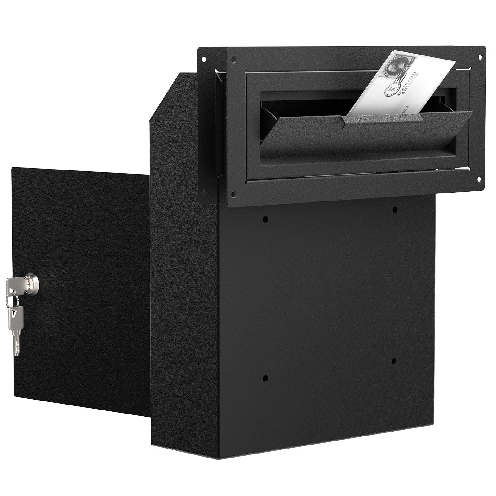 Through The Door Mail Drop Box - 1.2mm Steel
