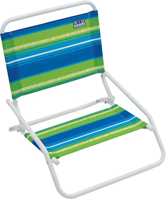 RIO Beach Wave 1Position Beach Folding Sand Chair Sea