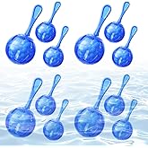 isinlive Humidifier Cleaning Balls, 12 Pack Demineralization Cleaning Ball, for All humidifiers and Fish Tanks, Prevents Scal