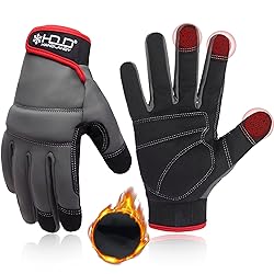 HANDLANDY Winter Work Gloves for Men